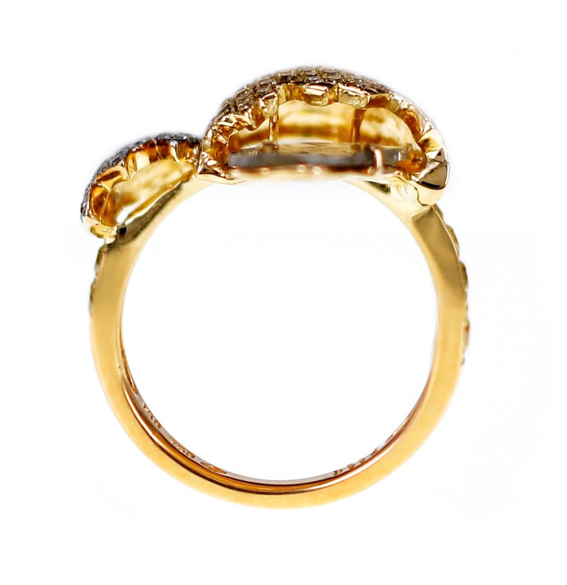 Women's Golden Egg Birth Ring