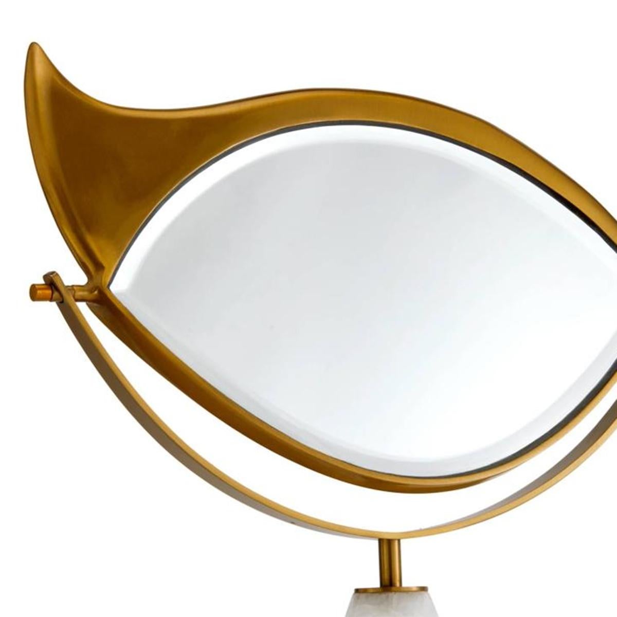 Golden Eye Coiffeuse Mirror In New Condition For Sale In Paris, FR