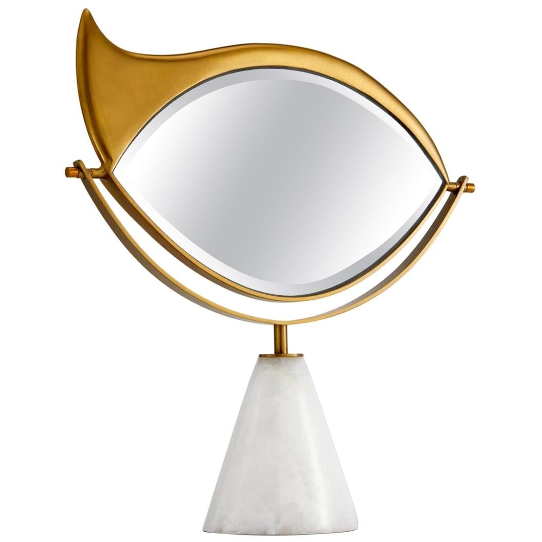 Golden Eye Coiffeuse Mirror For Sale