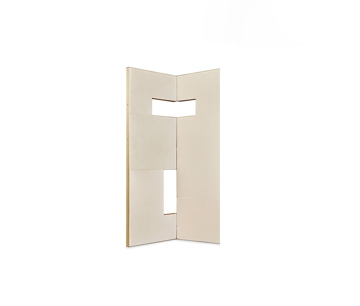 Portuguese Golden Eye Folding Screen by Munna For Sale