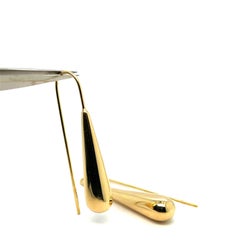 Golden Flow Earrings 18K Yellow Gold