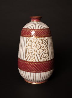 Golden Garden Vase by Odette Chatrousse-Heiligenstein