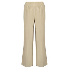 Golden Goose Beige Straight Leg Trousers Size XS