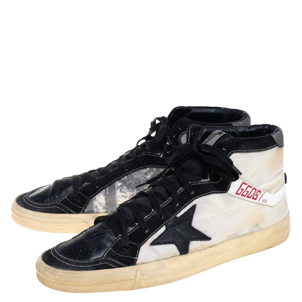 golden goose 2.12 high top sneakers