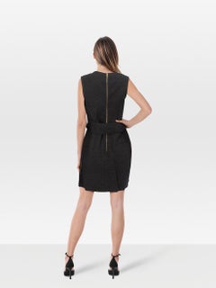 Golden Goose Black Sleeveless Starfish Dress Size S