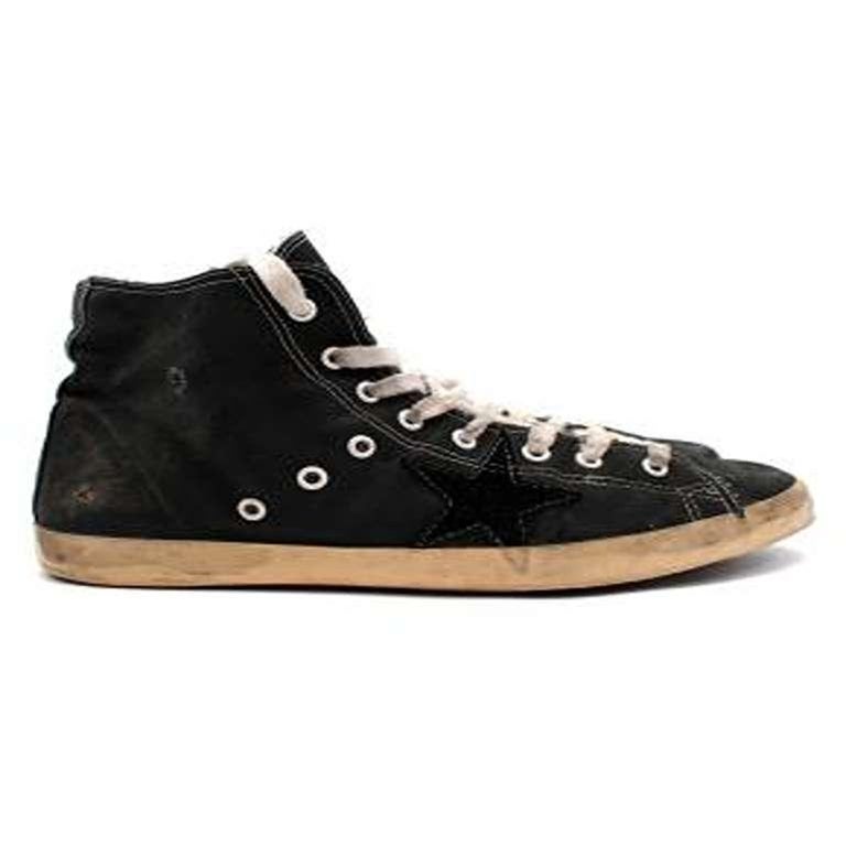 golden goose black high tops