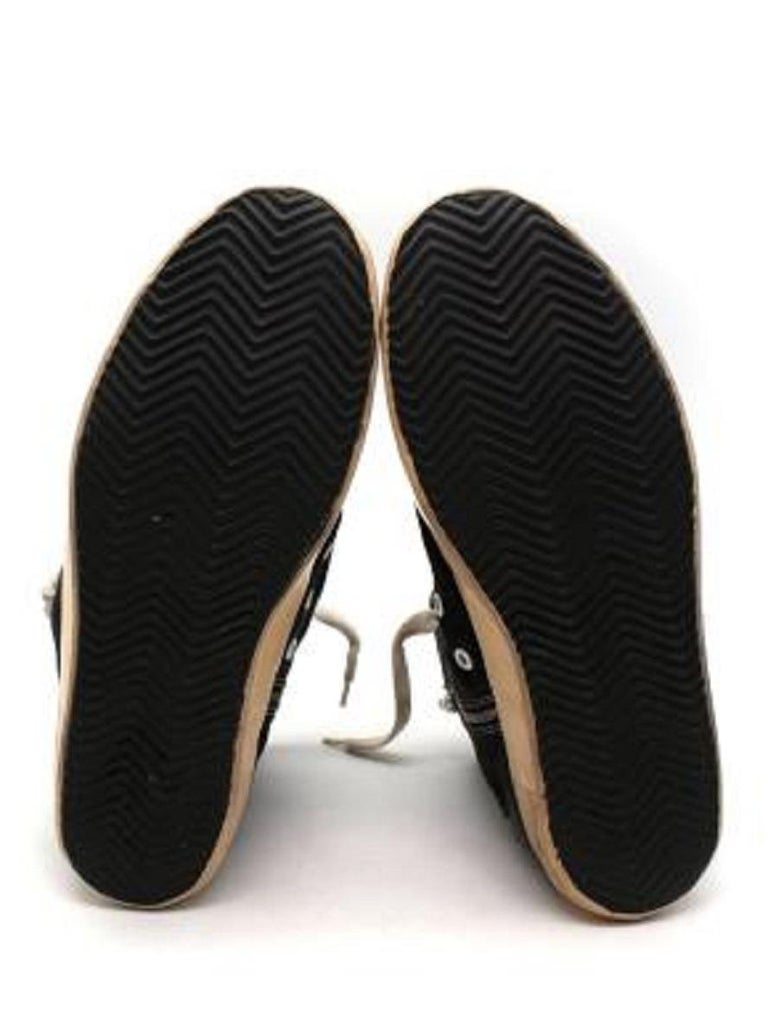 golden goose black high tops