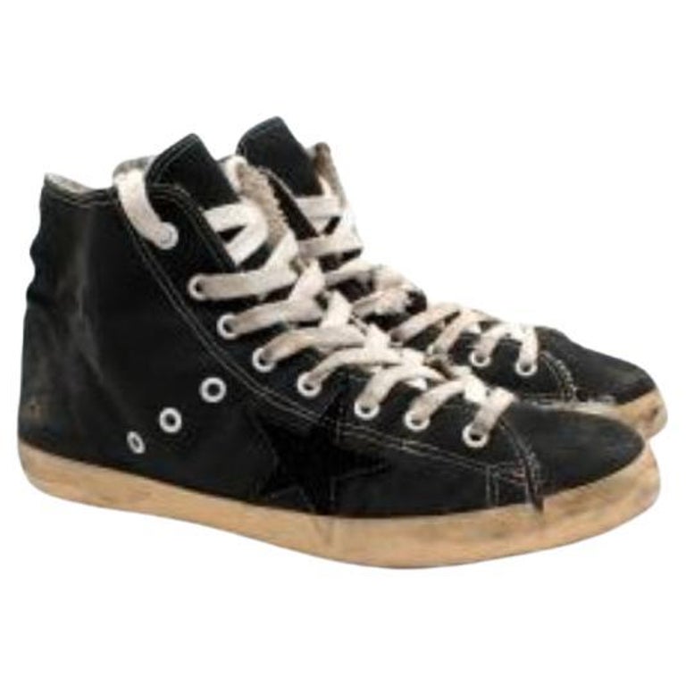 golden goose black high tops