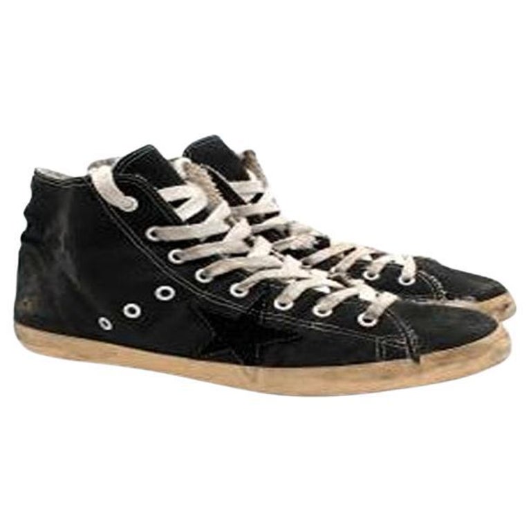 golden goose black high tops