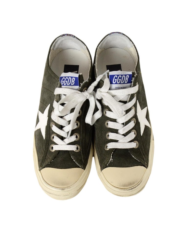 golden goose army green