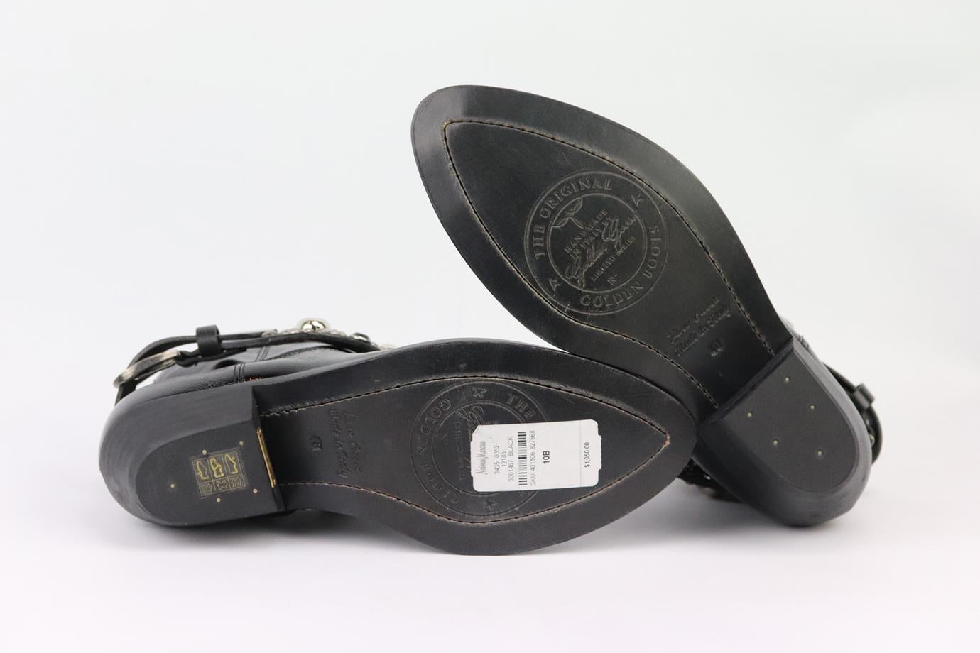 Botines de charol Golden Goose Deluxe Brand EU 40 UK 7 US 10 en Excelente Estado en London, GB