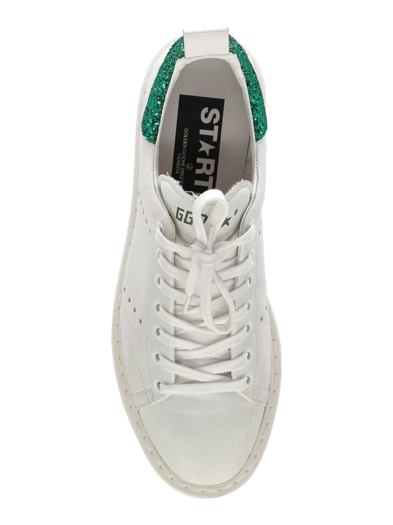 Golden Goose Deluxe Brand Woman Sneakers Green Leather IT 38 1