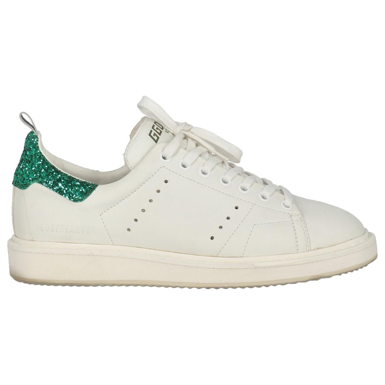 Golden Goose Deluxe Brand Woman Sneakers Green Leather IT 38