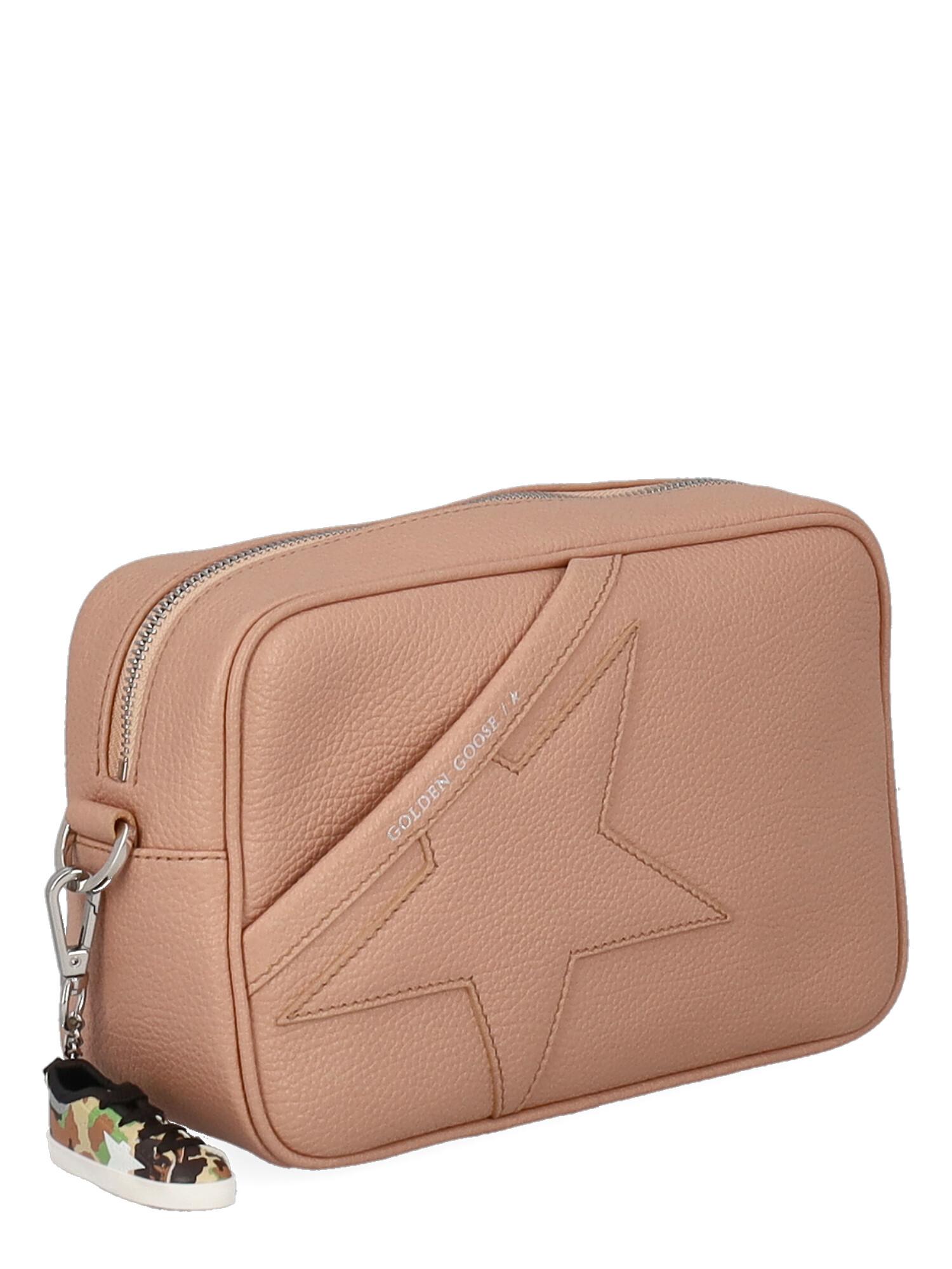 Cross body bag, leather, solid color, logo print to the front, zipper fastening, silver-tone hardware, internal pocket, day bag

Includes:
- Dust Bag
- Shoulder strap

Product Condition: Excellent

Measurements:
Height: 14 cm
Depth: 8 cm
Width: 21
