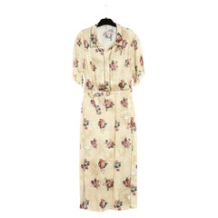 Robe Deluxe Golden Goose FR38 Maxi Shabby en satin M