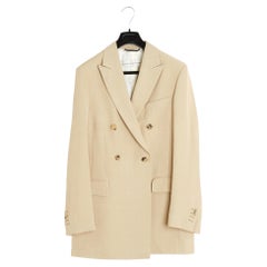 Golden Goose Deluxe Veste Beige FR36 au 40 Oversized Jacket Blazer UK8 to 12 US6