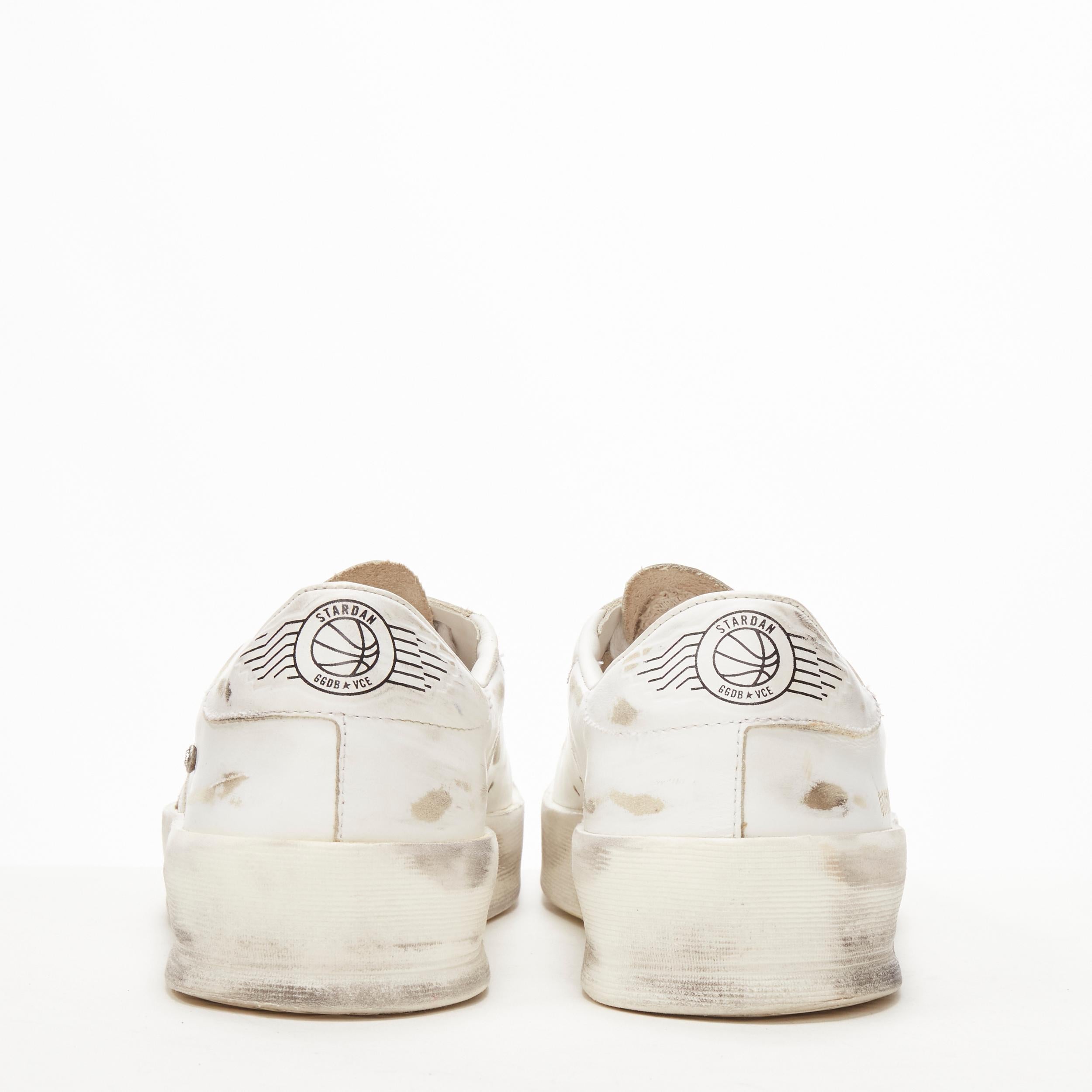 GOLDEN GOOSE GG/AFG - Escarpins blancs délavés Stardan EU38 Pour femmes en vente