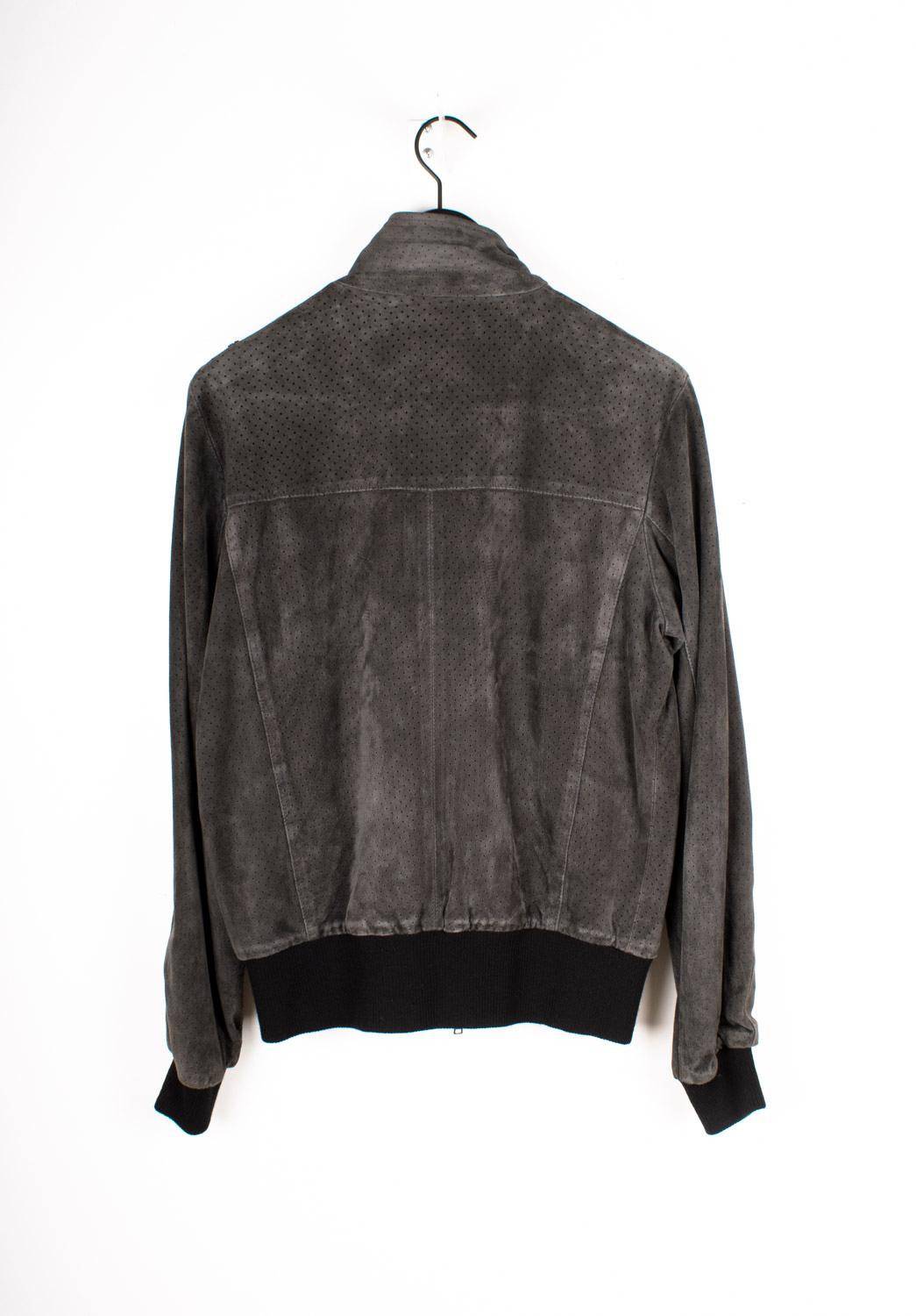 Men's Golden Goose Men Jacket Suede Bomber Size L For Sale