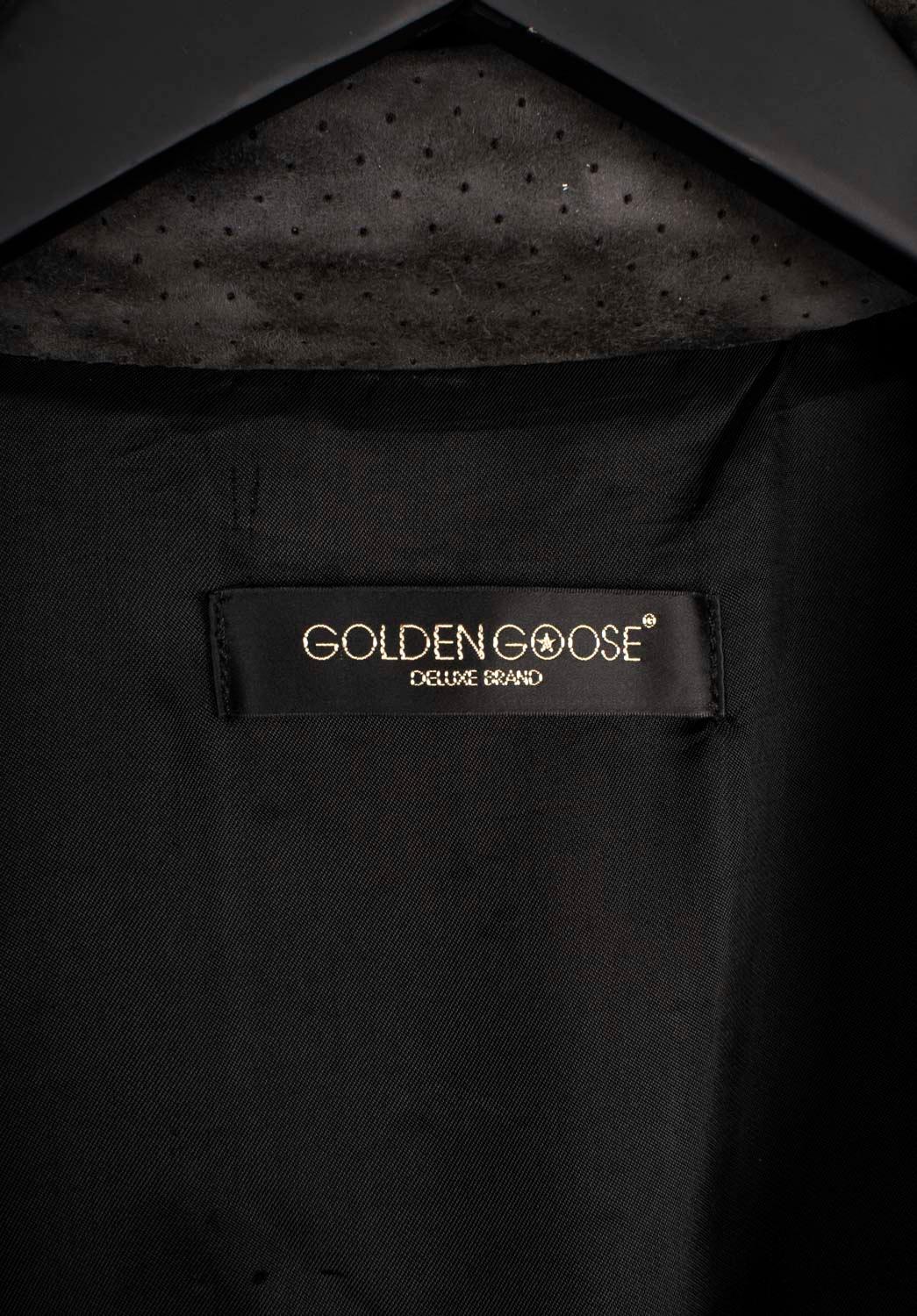 Golden Goose Men Jacket Suede Bomber Size L For Sale 1