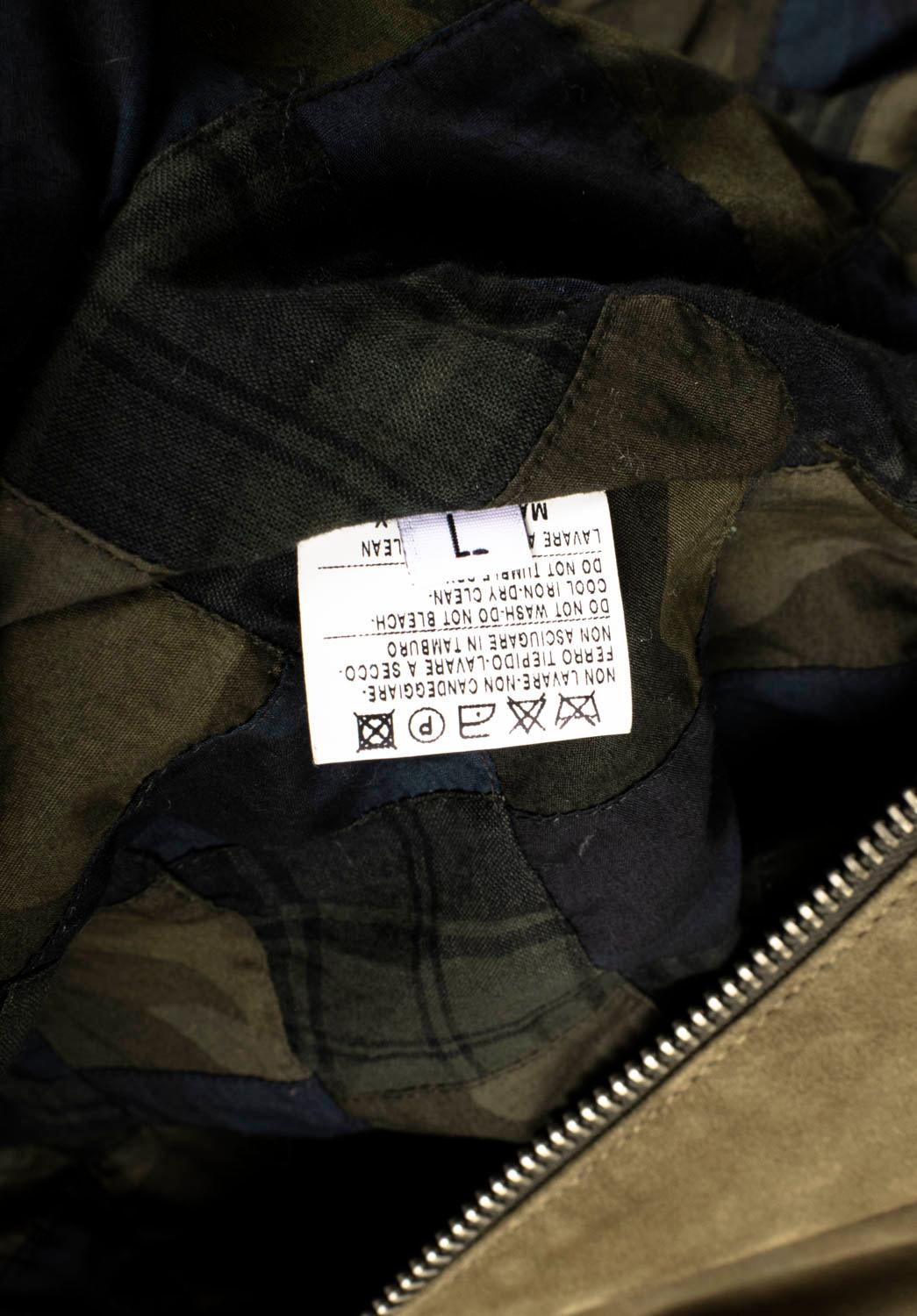Golden Goose Chaqueta Hombre Bomber de Ante Talla L en venta 2