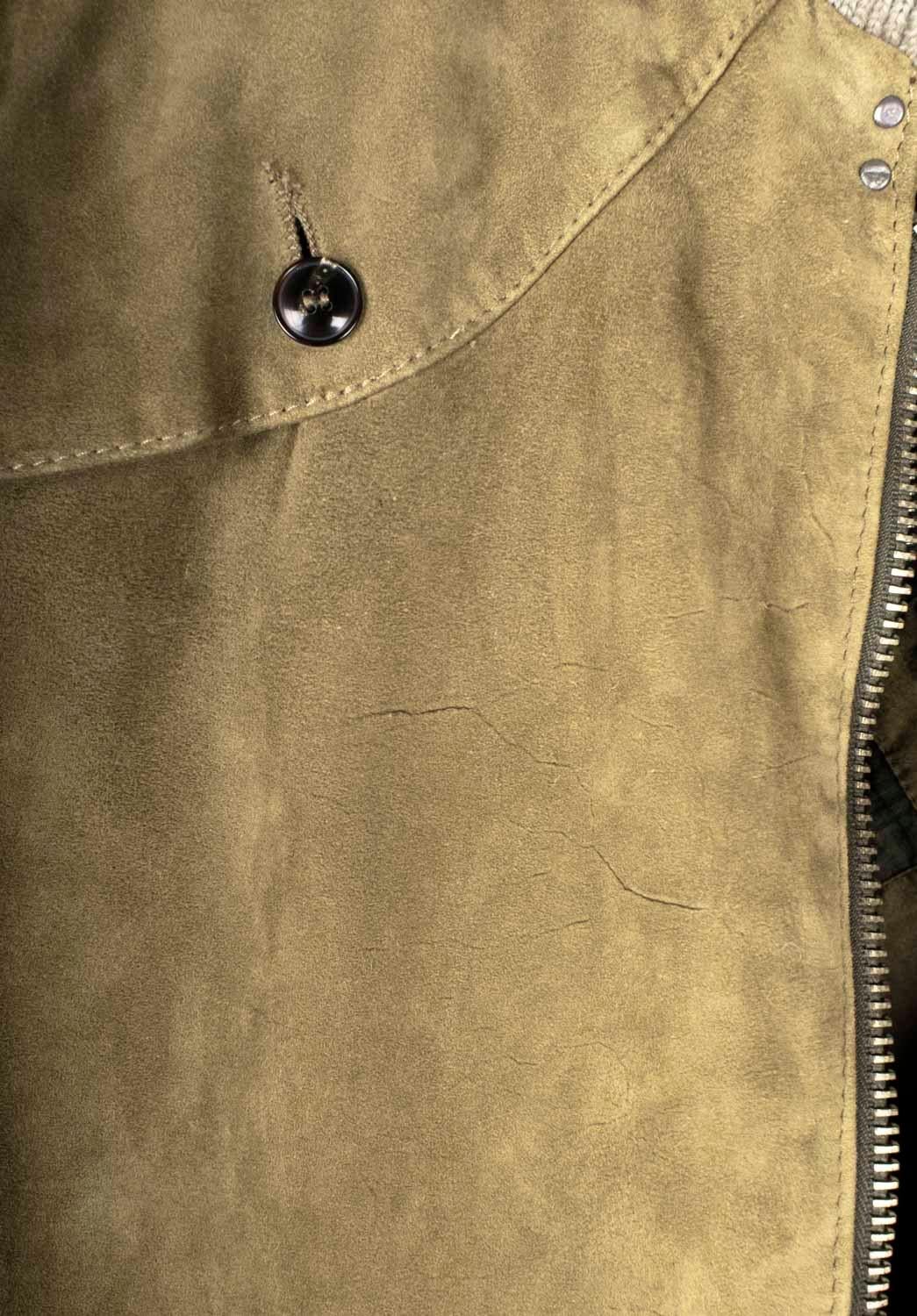 Golden Goose Chaqueta Hombre Bomber de Ante Talla L en venta 4