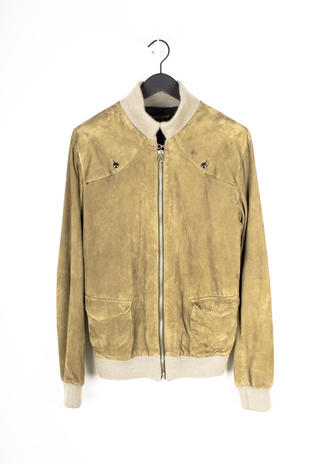 Golden Goose Chaqueta Hombre Bomber de Ante Talla L en venta