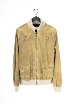 Golden Goose Herren Jacke Wildleder Bomber Größe L