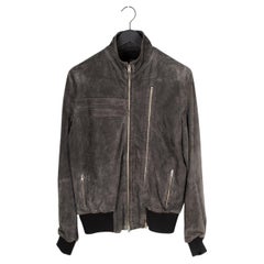 Golden Goose Men Jacket Suede Bomber Size L