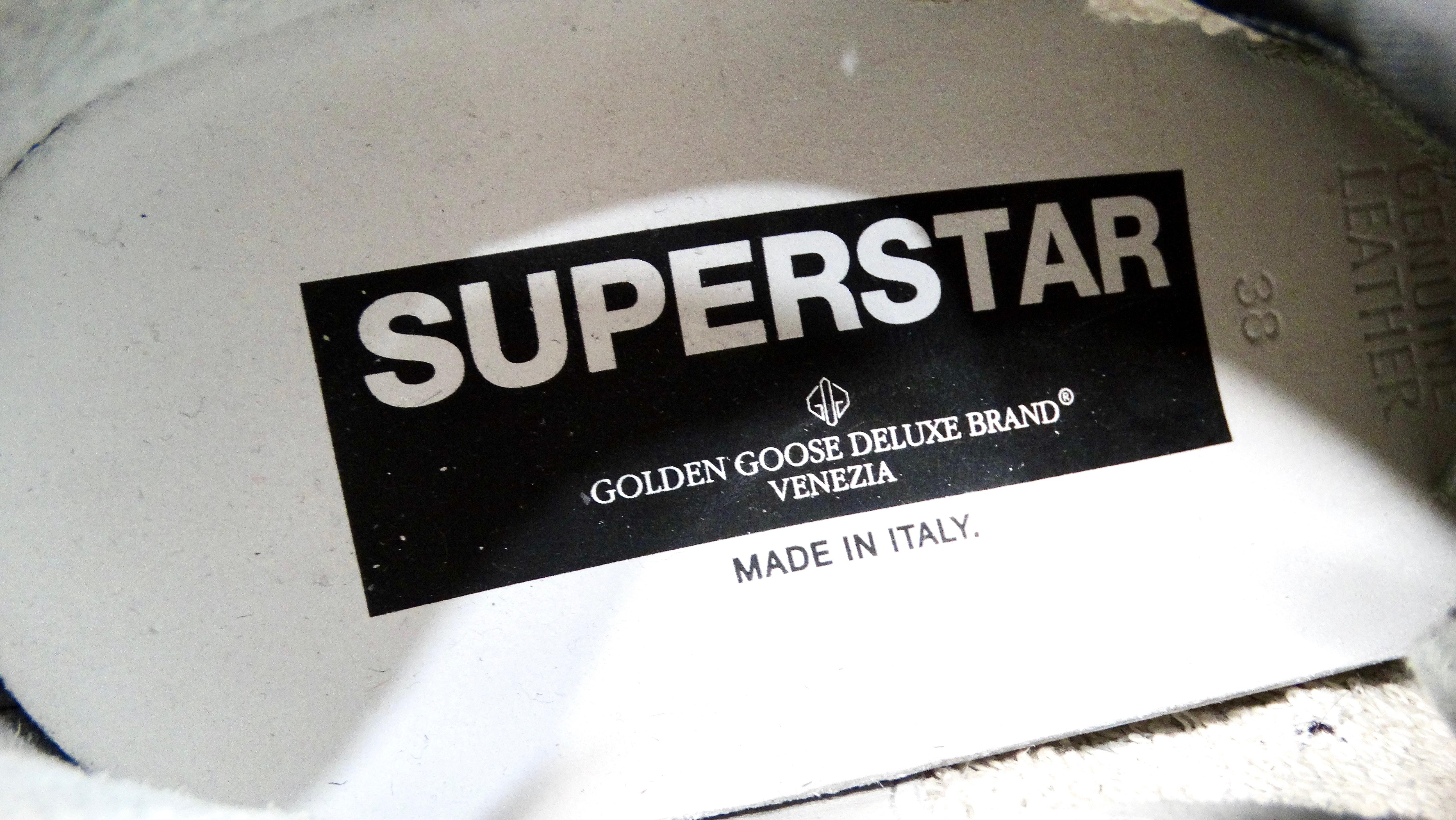 Golden Goose Metallic Leather Animal Print Sneakers For Sale 3