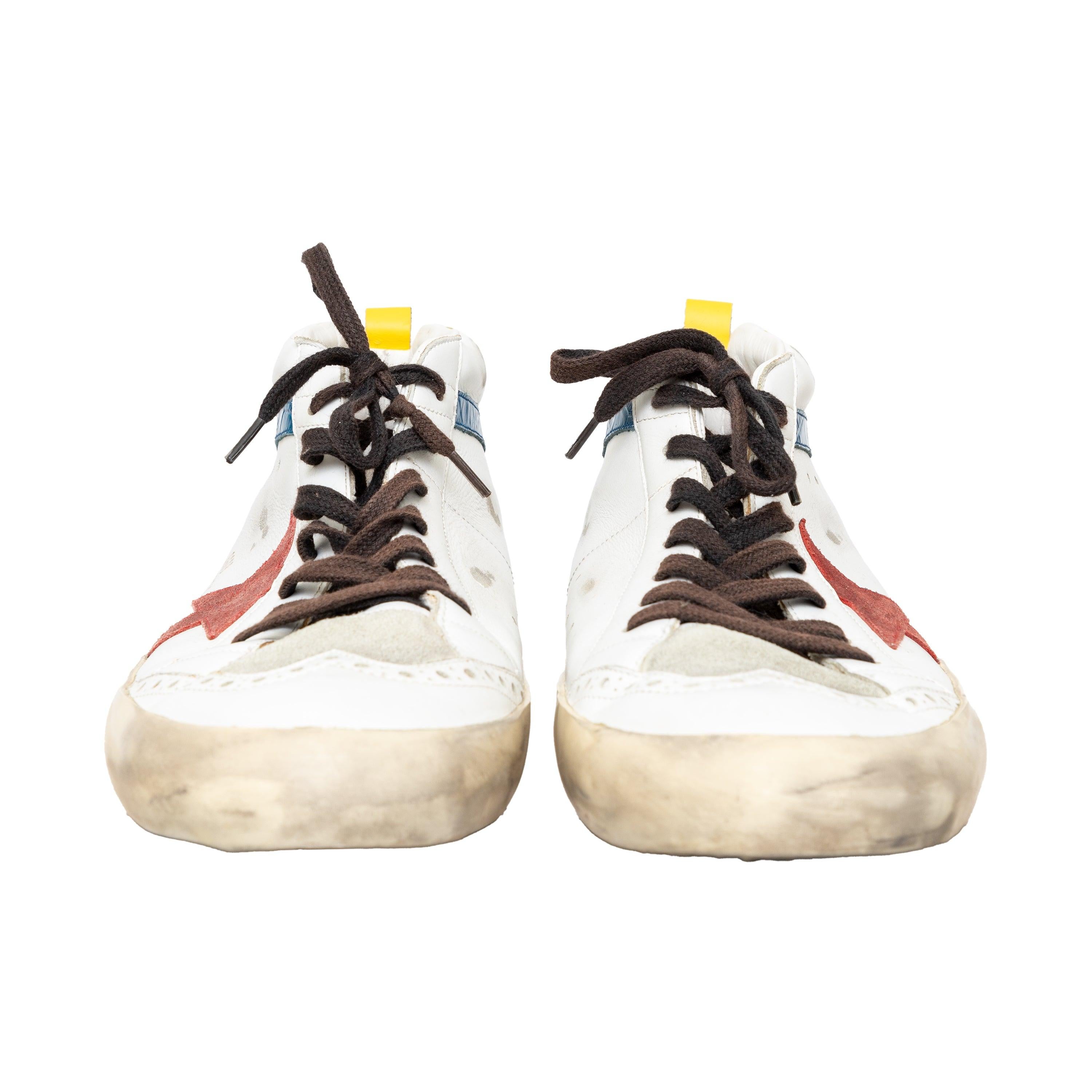 Golden Goose Mid Star Sneakers - '20s In Excellent Condition For Sale In Milano, IT