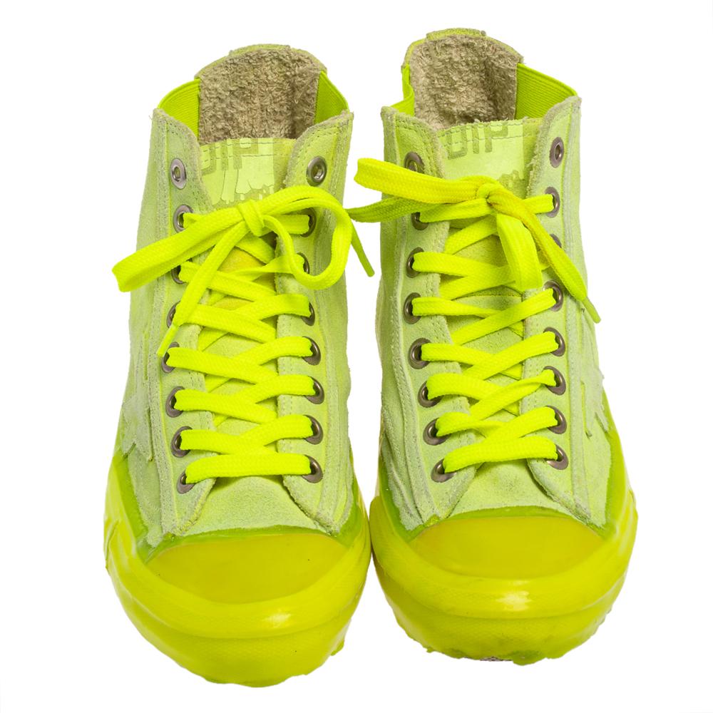 neon green high tops