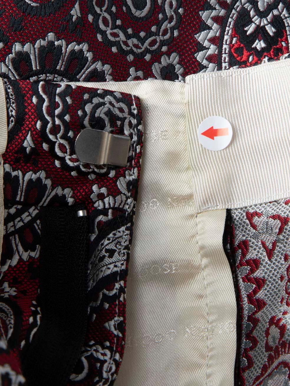 Golden Goose Paisley Jacquard Blazer Suit Set Size M 3