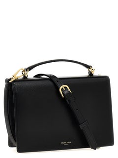 Borsa con manico superiore in pelle Palmellato di Golden Goose — Nera