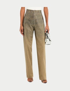 Golden Goose Pants with Swarovski Crystal Embellishment - US 28 / EU 42