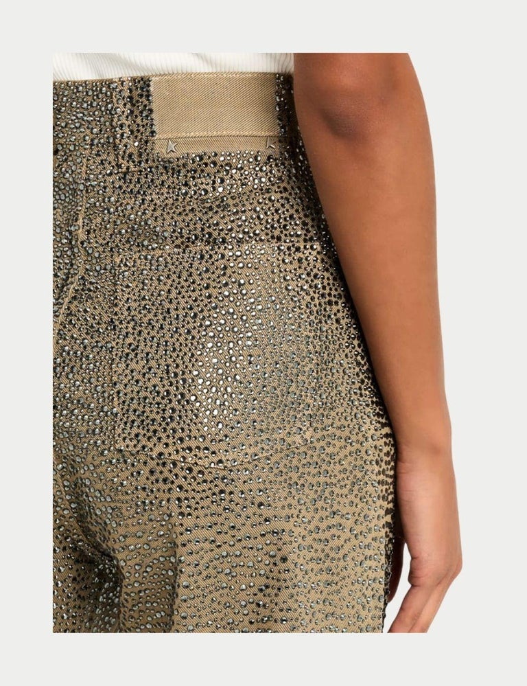 Golden Goose Pants with Swarovski Crystal Embellishment - US 28 / EU 42 For  Sale at 1stDibs