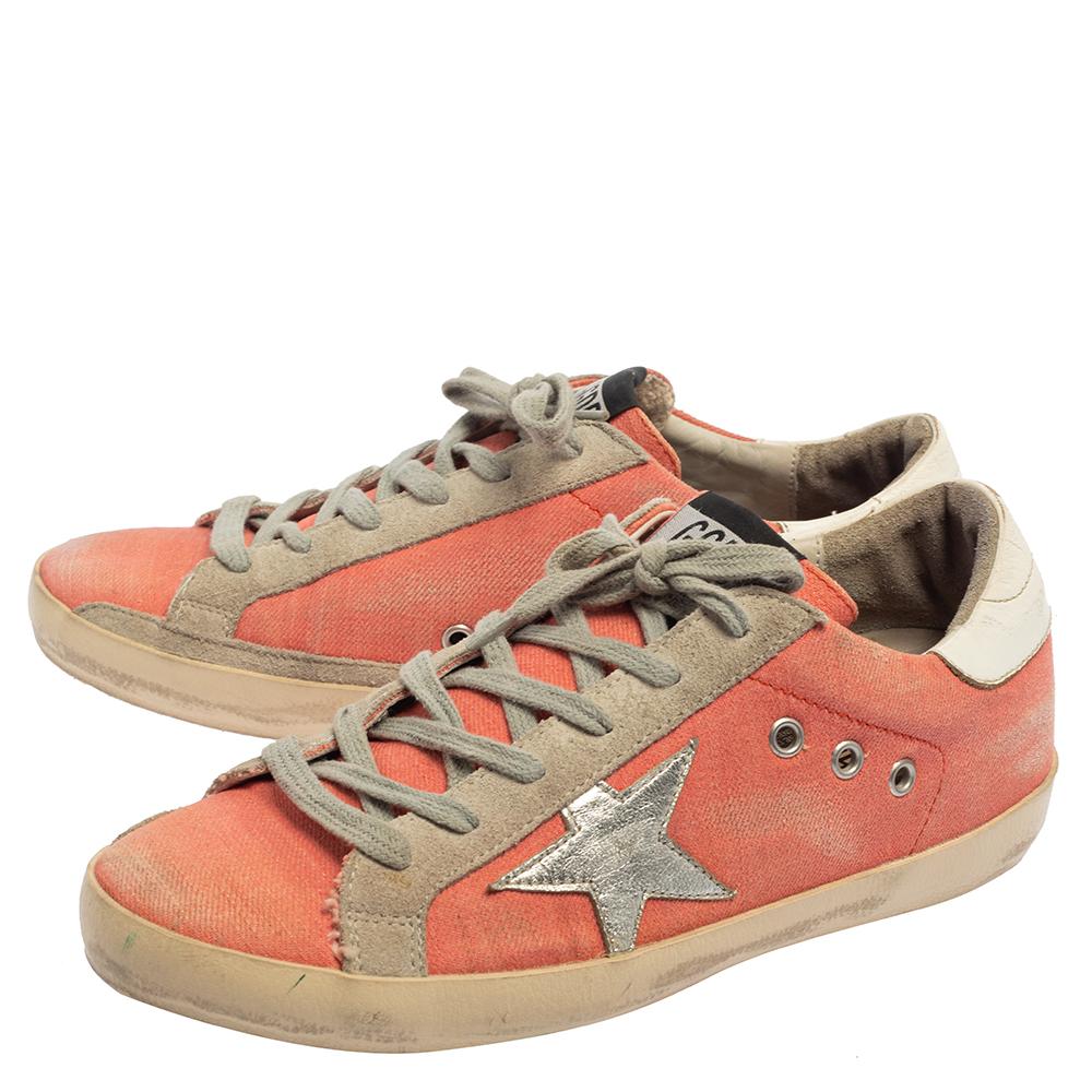 golden goose with pink