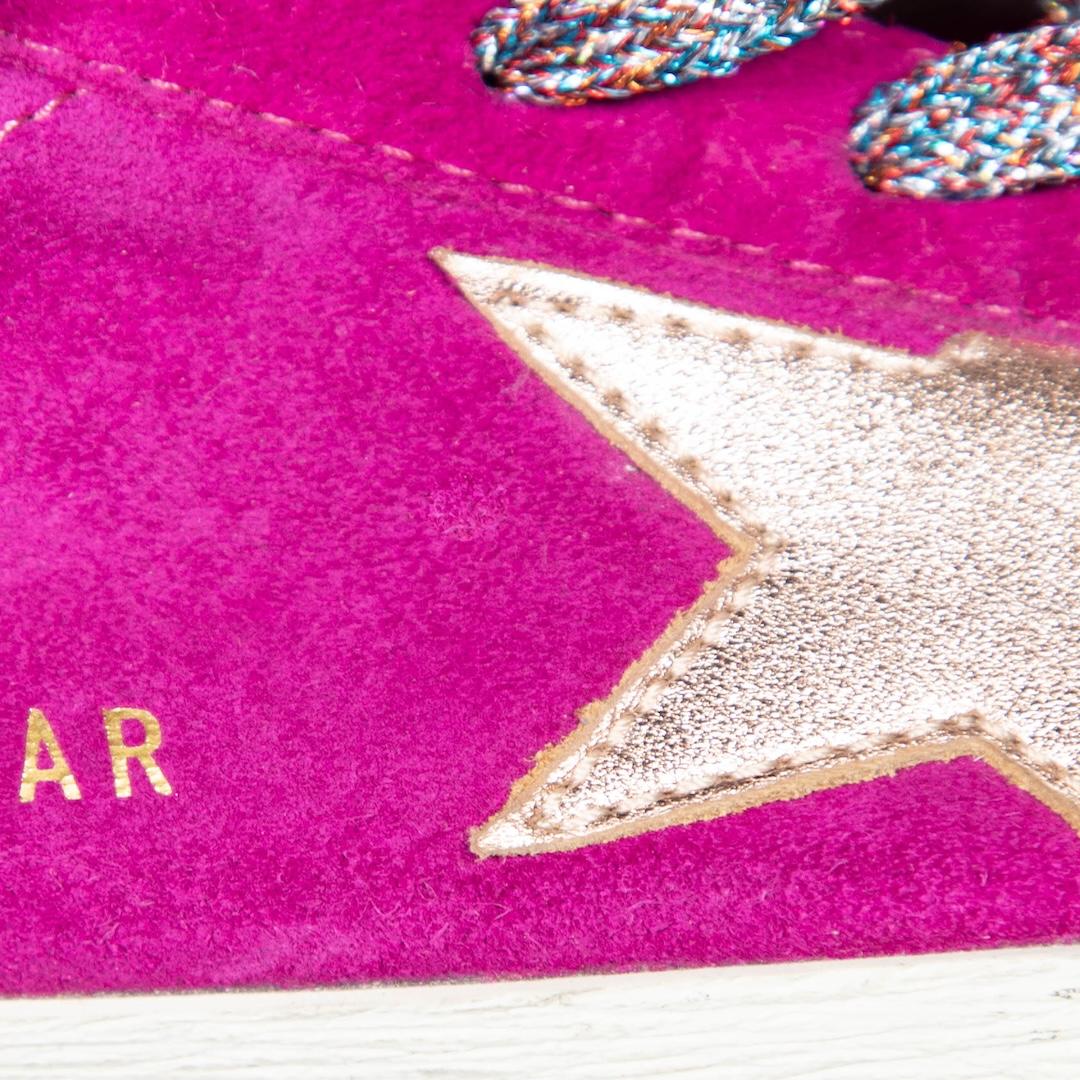 Golden Goose Purple Suede Superstar Trainers Size IT 39 1
