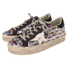 Used Golden Goose Sequin Low-top Sneakers Size EU 37