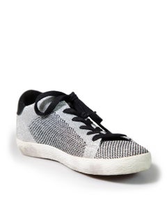 Golden Goose Silver Knit Superstar Trainers Size IT 37