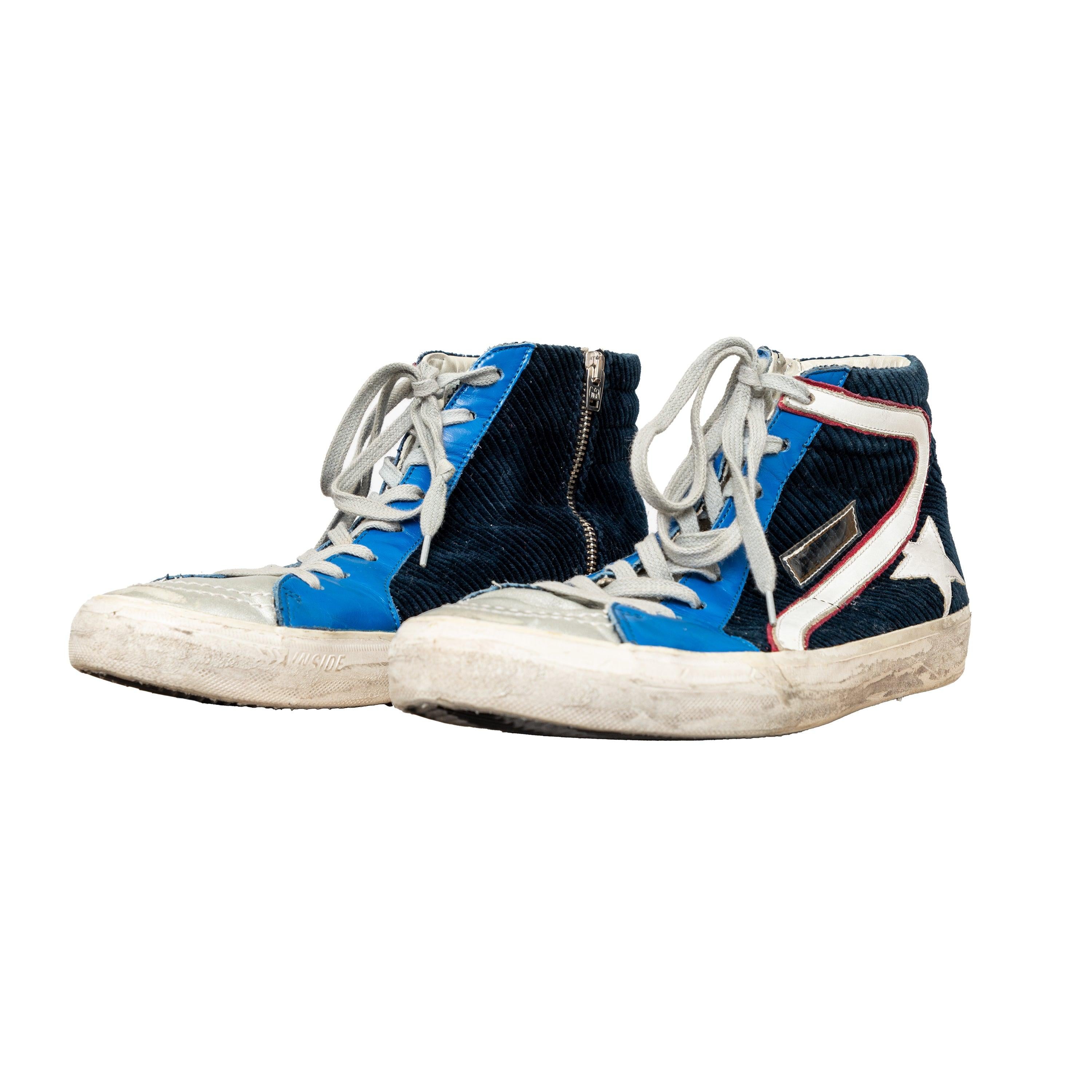 Beige Golden Goose Slide Sneakers - '10s For Sale