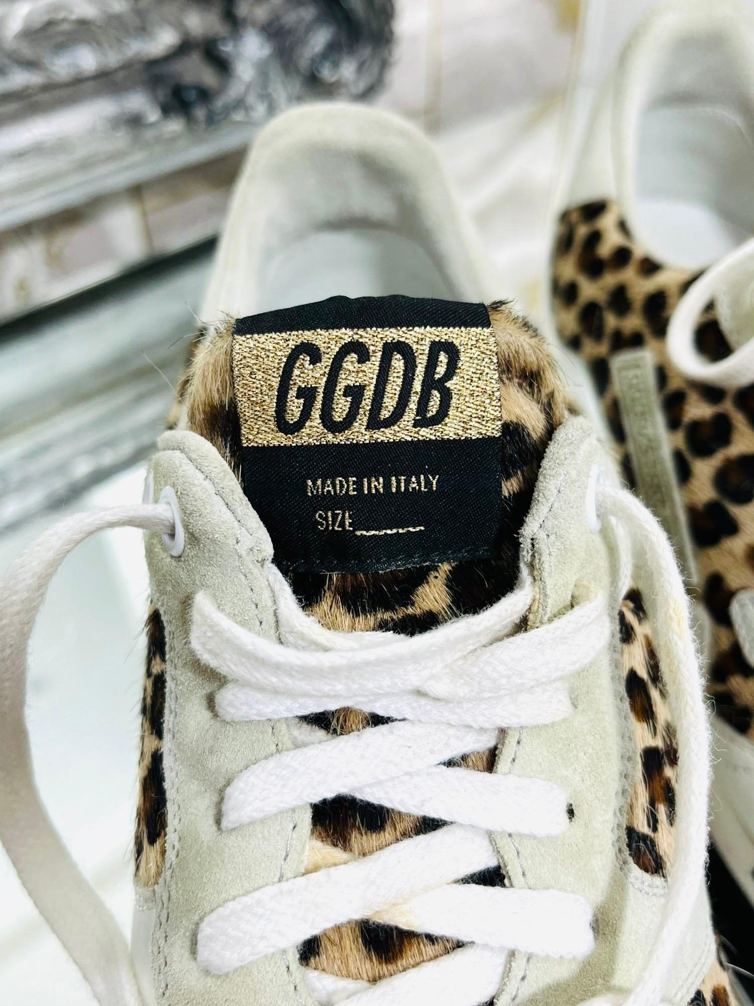 Golden Goose Starland Calf Hair, Suede & Leather Sneakers 3