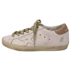 Used Golden Goose Super-Star Sneakers Size EU 36