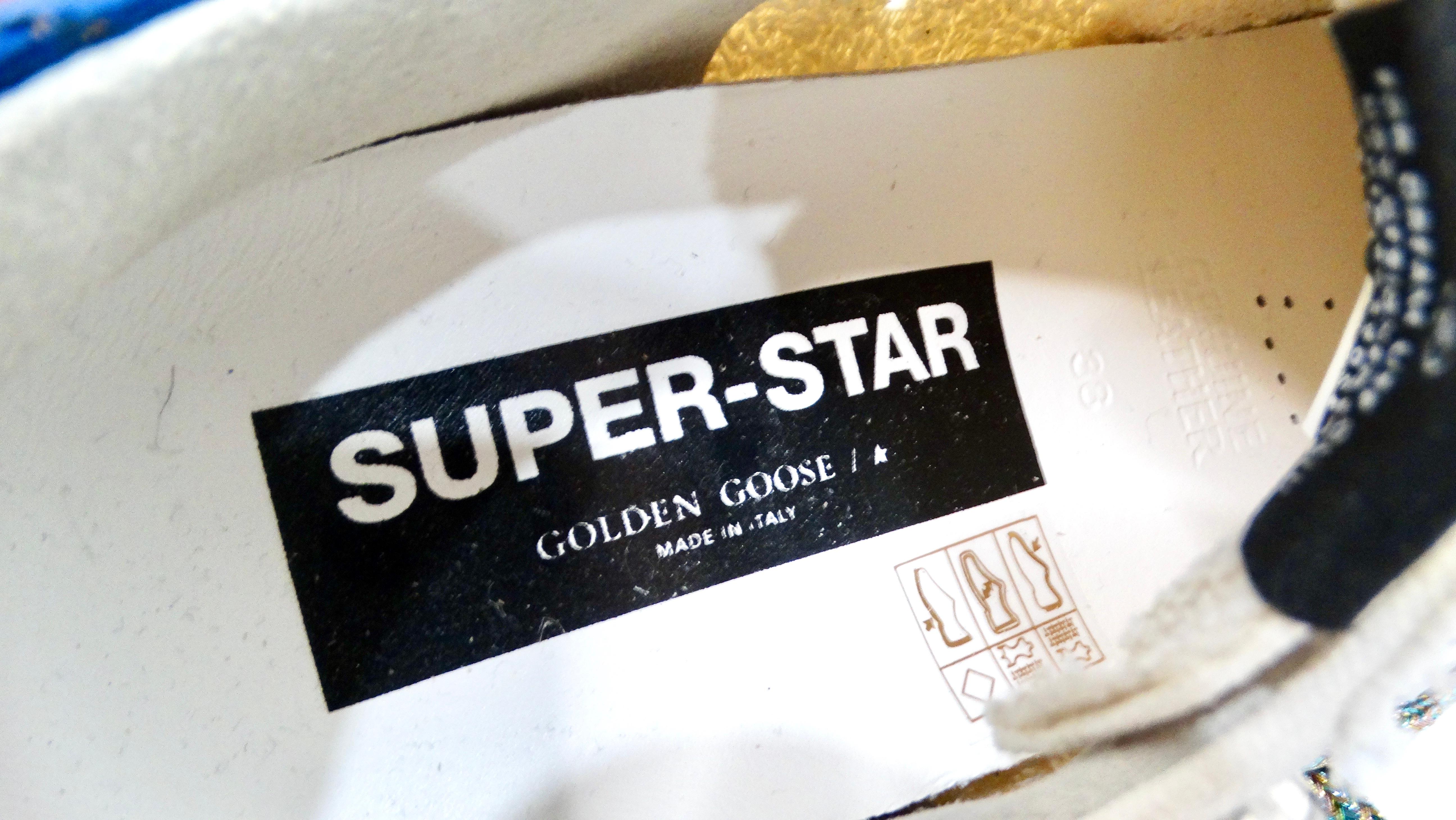 Sneakers Super-Star di Golden Goose impreziosite da cristalli Swarovski in vendita 3