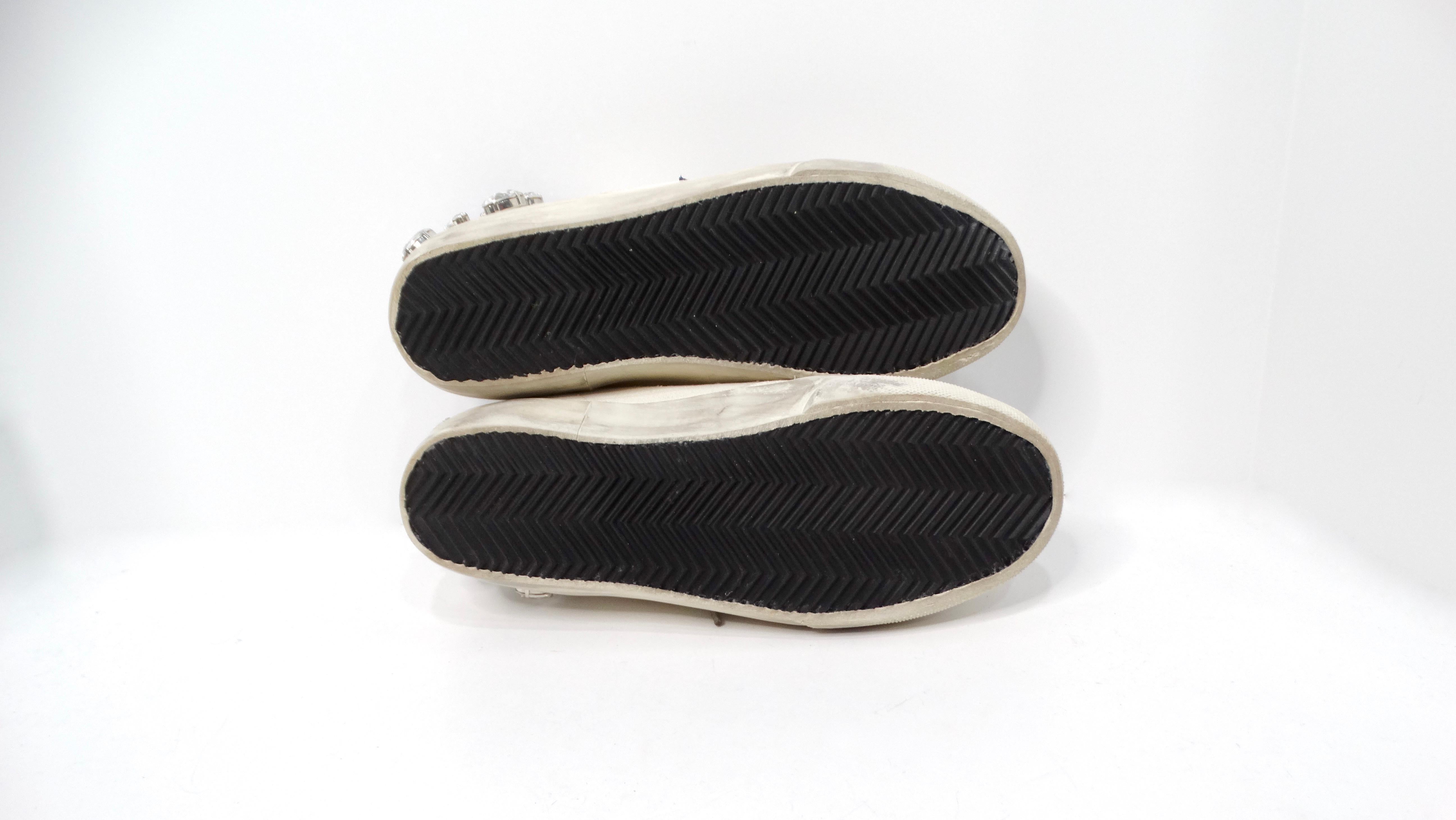 Sneakers Super-Star di Golden Goose impreziosite da cristalli Swarovski in vendita 4