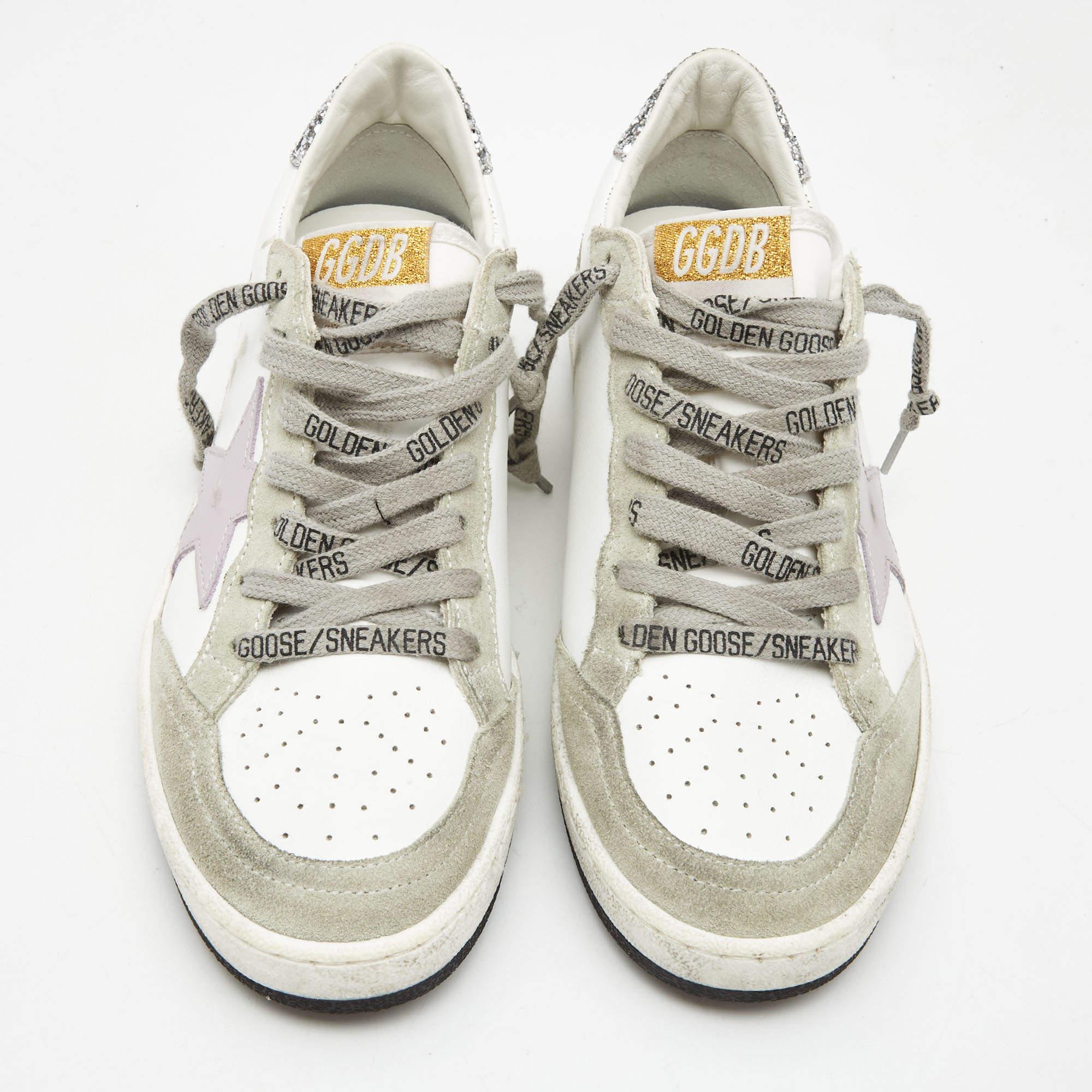 These sneakers from Golden Goose represent the idea of comfortable fashion. They are crafted from high-quality materials and designed with nothing but style. A perfect fit for all casual occasions, these sneakers will spruce up any look