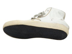 Golden Goose White & Grey Sneakers Francy High-Top Sneakers