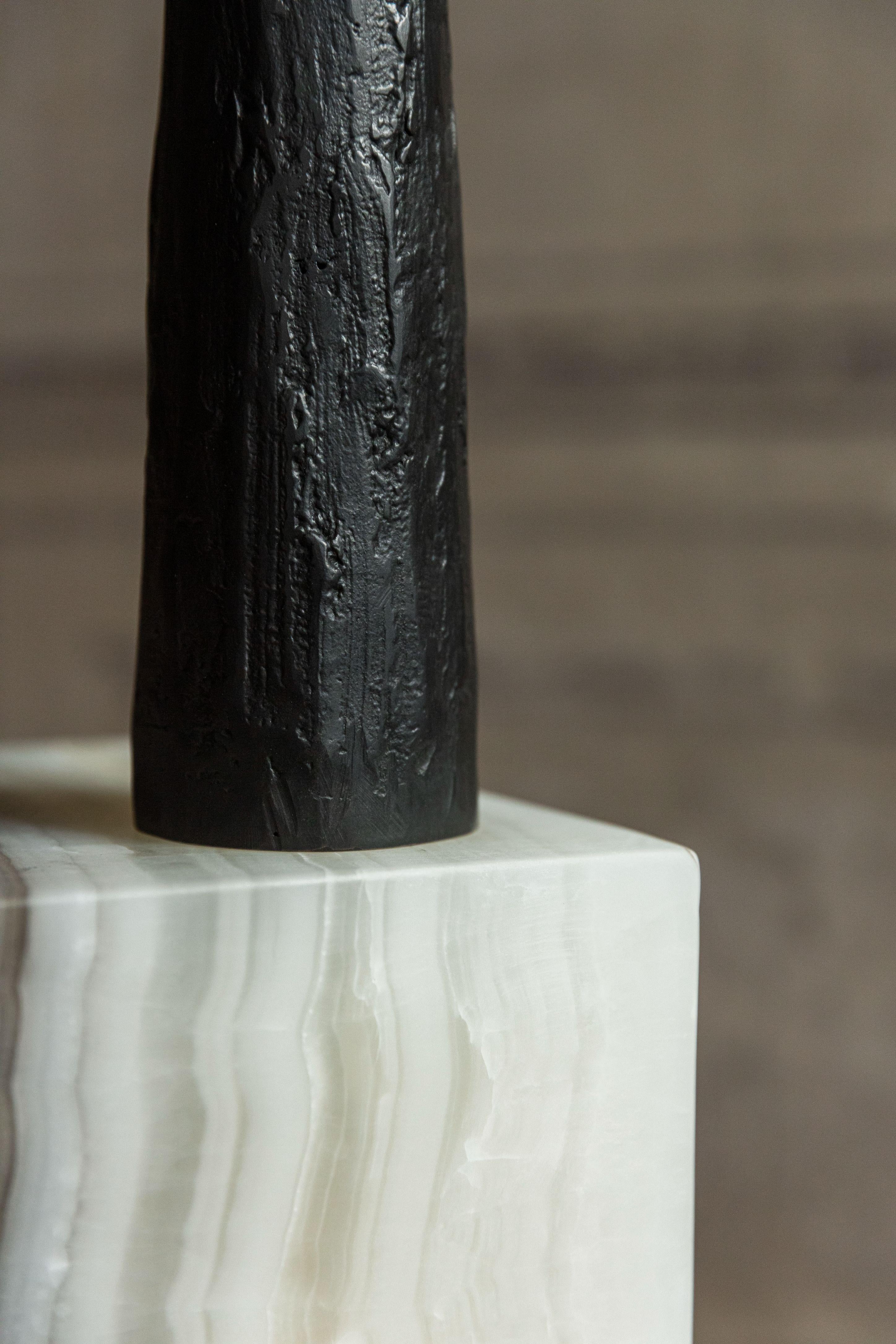 Grand pilier de bougie doré de Rick Owens en vente 3
