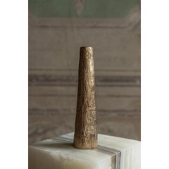 Golden Grande Candle Pillar by Rick Owens