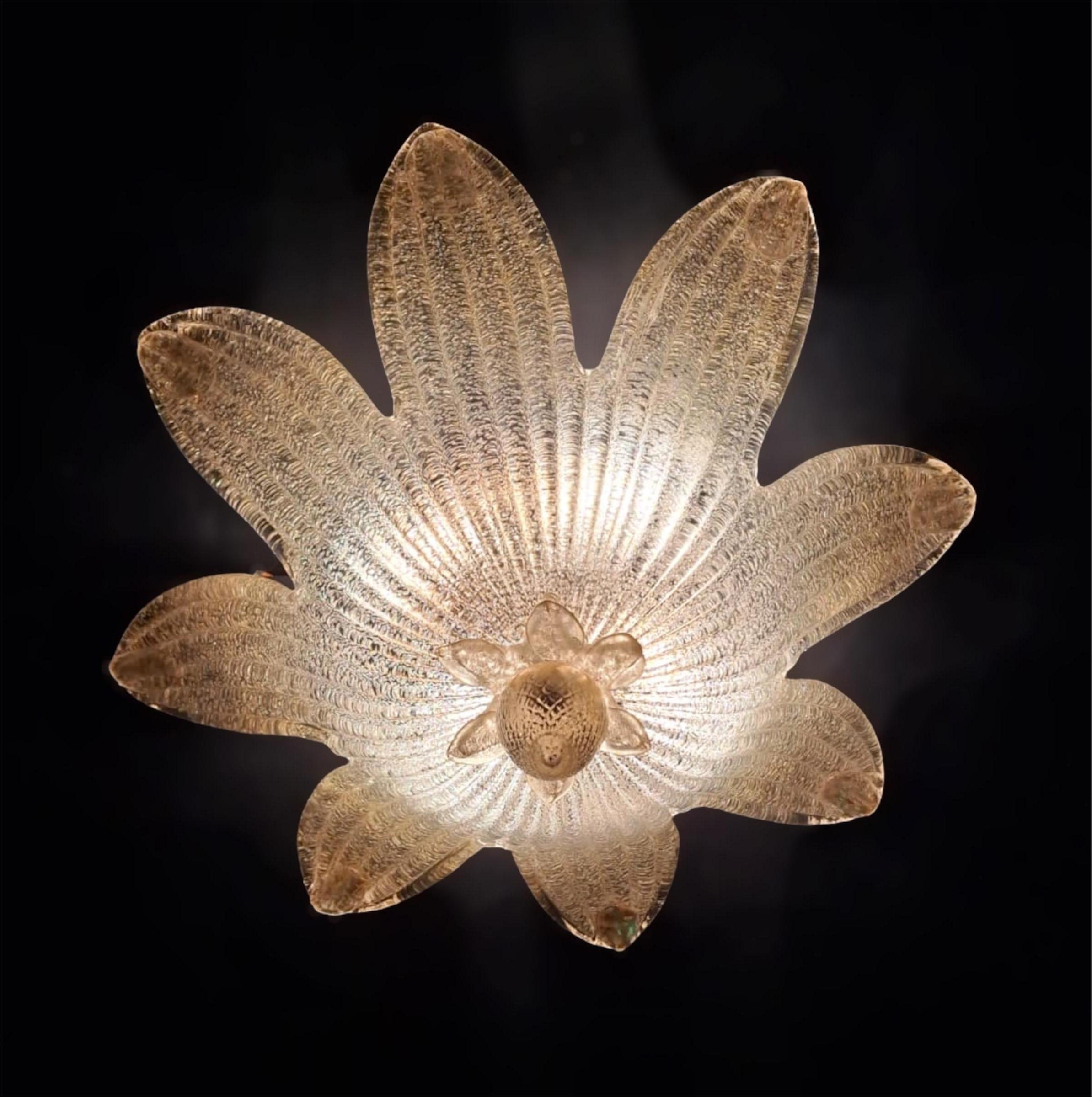 Golden Graniglia Flush Mount For Sale 1