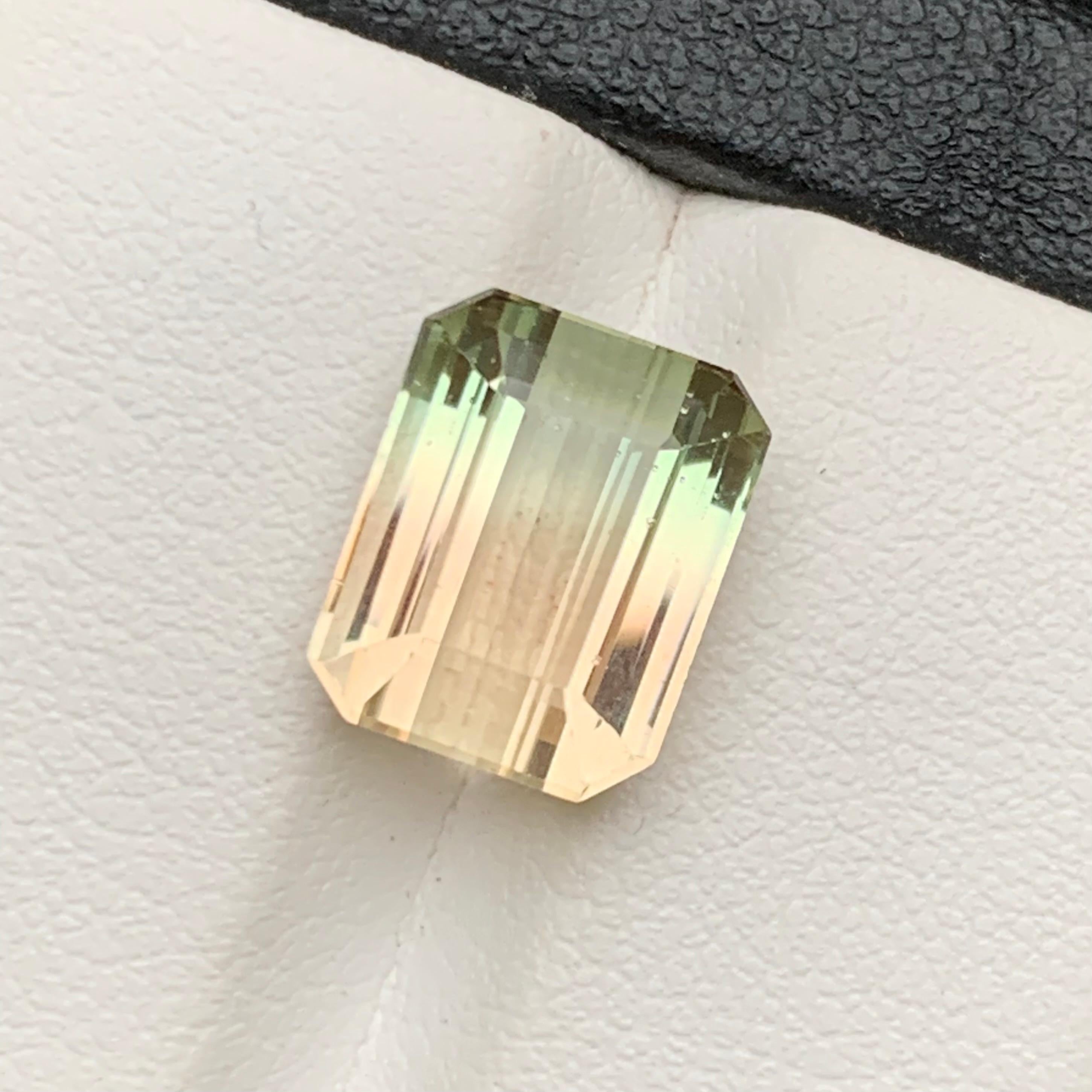 Golden & Green Bicolor Natural Tourmaline Loose Gemstone for Ring, Necklace Pendant, Bracelet or any other Jewelry Setting-Octagon Emerald Cut!!

💎 GEMSTONE TYPE: Tourmaline
⚖️ WEIGHT: 6.85 Carats
🪚 SHAPE & CUT: Octagon Emerald Cut
📏 SIZE (MM):